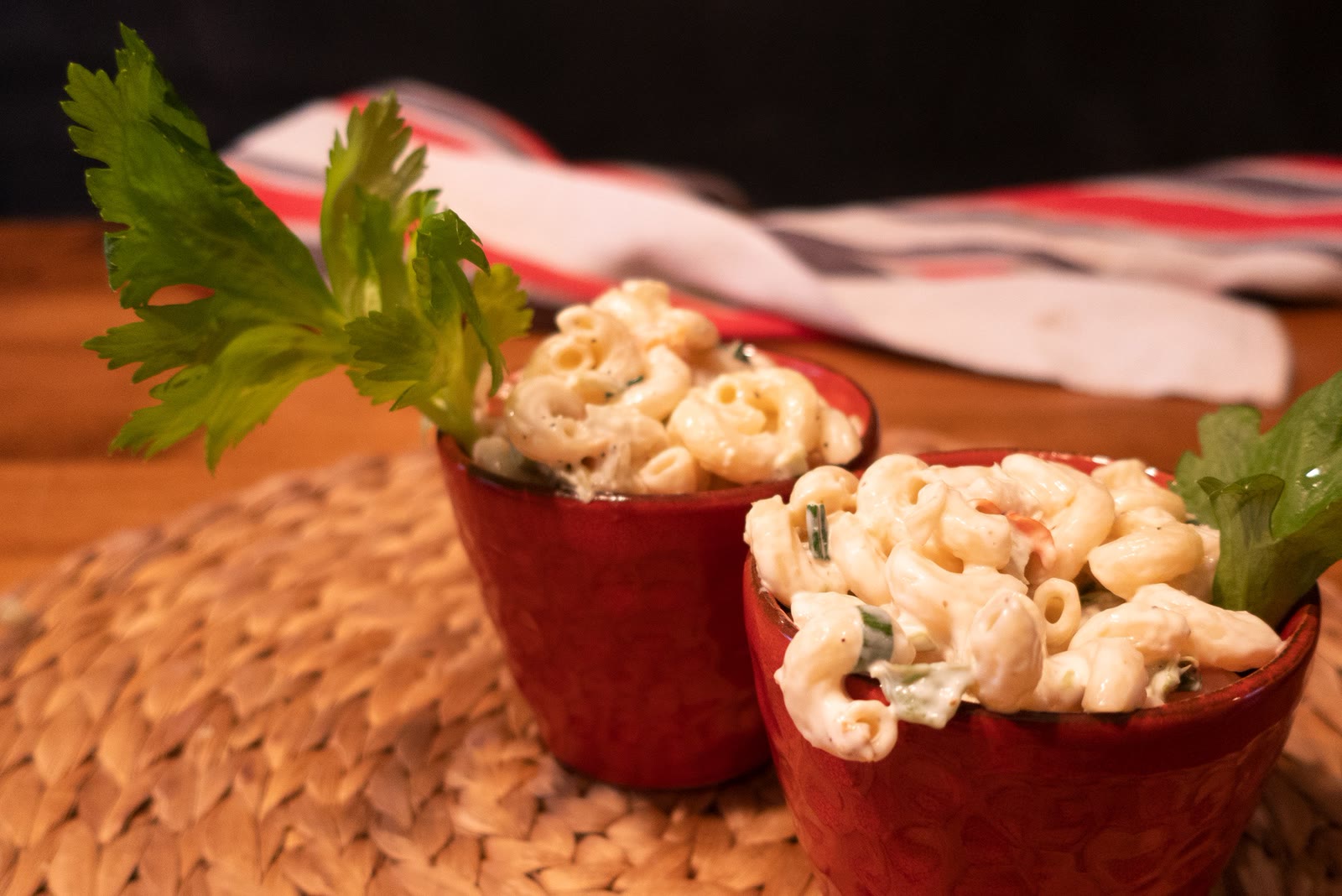 Macaronis Cari & Gingembre